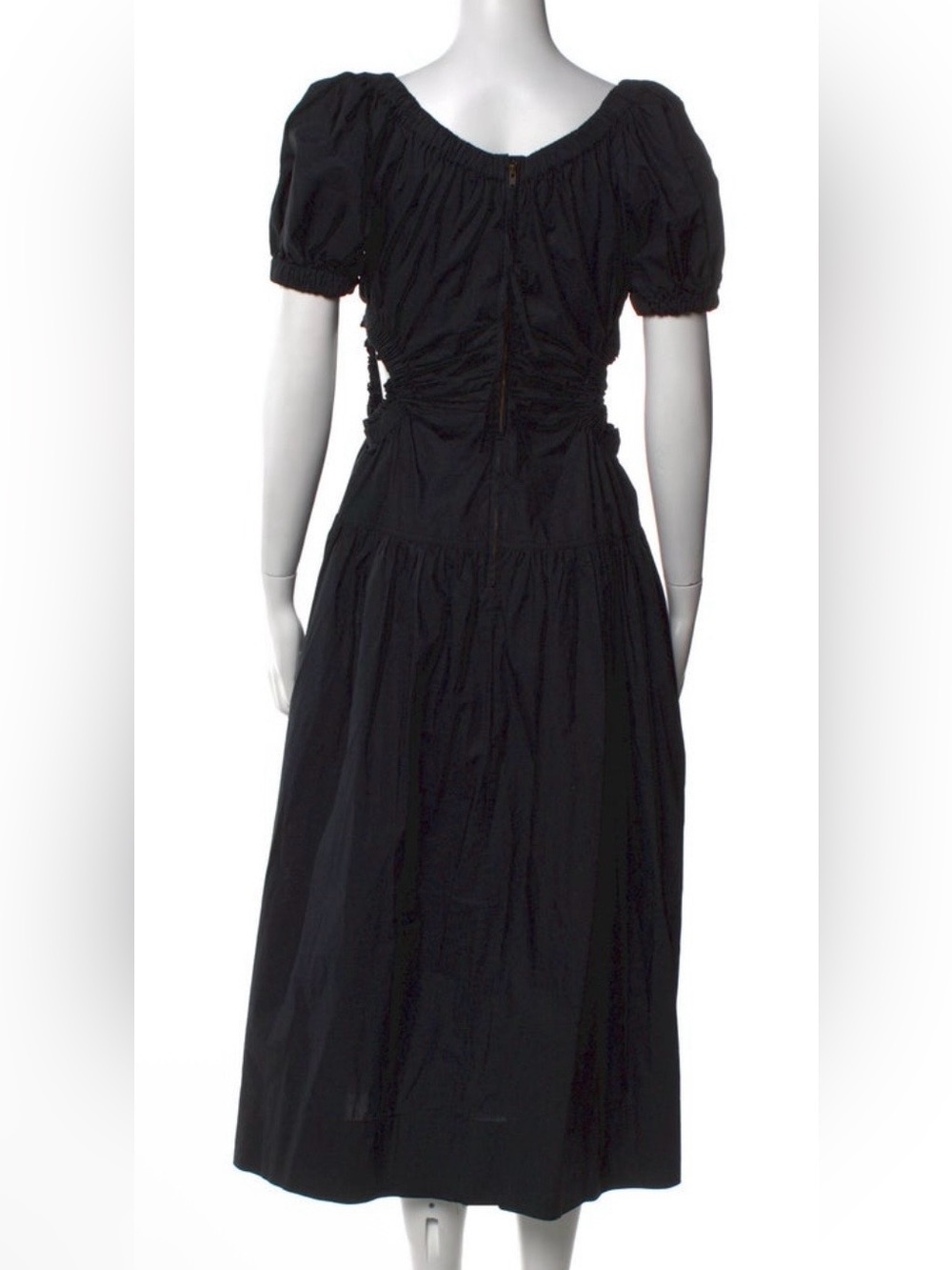Ulla Johnson Golda Cutout Cotton-poplin Midi Dress Sundress Summer Dress - Picture 4 of 4